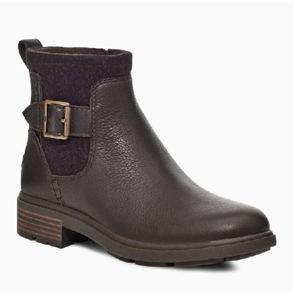 UGG Brown Combat & Moto Boots